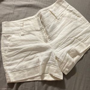 Express cream dress short